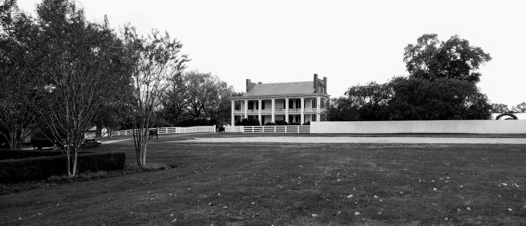 Rear view of house as seen from Carnton Plantation museum.
